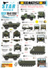 SRD35C1252 1:35 Star Decals - Vietnam 2: ARVN Armored Cars, APCs, Jeeps & Trucks