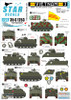 SRD35C1253 1:35 Star Decals - Vietnam 3: ARVN M113 APC and Variants