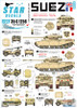 SRD35C1256 1:35 Star Decals - 1956 Suez Crisis #1: British & French Tanks and AFVs