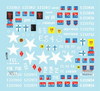 SRD35C1258 1:35 Star Decals - Royal Artillery in NW Europe 1944-45 Part 1 Sexton II 25Pdr