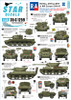 SRD35C1259 1:35 Star Decals - Royal Artillery in NW Europe 1944-45 Part 2 M10 Achilles Cromwell Mk.IV Humber Scout Car