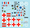 SRD35C1269 1:35 Star Decals - Afghanistan Peacekeepers - ISAF #3 France