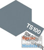 TAM85100 Tamiya TS-100 Semi-Gloss Bright Gun Metal 100ml Spray Can