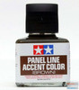 TAM87132 Tamiya Panel Line Accent Color - Brown