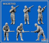 WARN35703 1:35 Warriors Scale Models Figures: Japanese Tankers Loading Ammo (2 figures)