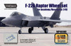WPD48088 1:48 Wolfpack F-22A Raptor Wheels Set  (HAS/ACA kit) #48088