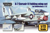WPD72007 1:72 Wolfpack A-7 Corsair II Folding Wing Set  (HBS kit) #72007