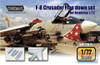 WPD72011 1:72 Wolfpack F-8E Crusader Flaps Down Set (ACA kit) #72011