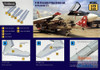 WPD72011 1:72 Wolfpack F-8E Crusader Flaps Down Set (ACA kit) #72011