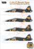 WPDDEC48004 1:48 Wolfpack Decal - F-5A F-5C Skoshi Tiger - USAF & South Viertnam AF in the Vietnam War