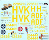 ZTZ32082 1:32 Zotz Decals - Heavenly Bodies B-17F Flying Fortress at War Part 2