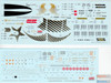 BBB01014 1:72 Babibi Model Decals - F-16 Falcon SoloTurk #2 & #3 and Wolf Squadron