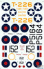 CAFD48002 1:48 Classic Airframes Decals - Lockheed Hudson Mk.I / III / A-29A