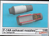 EDU648311 1:48 Eduard F-14A Tomcat Exhaust Nozzles (TAM kit)