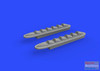 EDU648315 1:48 Eduard Typhoon Mk.I Exhaust Stacks with Fairing (HAS/EDU kit)
