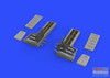 EDU648397 1:48 Eduard Brassin P-51D Mustang Gun Bays (AFX kit)