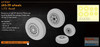 EDU672067 1:72 Eduard JAS.39 Gripen Wheels Set (REV kit)