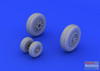 EDU672067 1:72 Eduard JAS.39 Gripen Wheels Set (REV kit)
