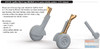 EDU672138 1:72 Eduard Brassin Spitfire Mk.IX Undercarriage Legs with Wheels [4-spoke pattern] (EDU kit)