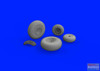 EDU672210 1:72 Eduard Brassin Liberator Mk.VI Wheels (HAS/EDU kit)