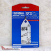 AVT019 AviationTag Douglas DC-9 (Continental) Silver Original Aircraft Skin Keychain/Luggage Tag/Etc With Lost & Found Feature