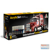 ITAAP0435 Italeri Acrylic Paint Set - International Trucks and Trailers