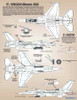 BMA48005 1:48 Bullseye Model Aviation Decals - F-16M Falcon / Viper 'Warheads on Foreheads'