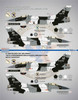 BMA48013 1:48 Bullseye Model Aviation Decals - F-16C Falcon 'Aggressor Vipers II' [64th & 18th Aggressor Squadrons]