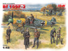 ICM48803 1:48 ICM Bf-109F-2 with German Pilots & Ground Personnel