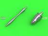 MASAM32124 1:32 Master Model Mirage 2000 Pitot Tube & Refueling Probe Set