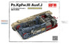 RFMRM5072 1:35 Rye Field Model Panzer Pz.Kpfw.III Ausf.J with Full Interior