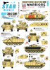 SRD35C1301 1:35 Star Decals - Desert Storm / Gulf War #1: British Warriors in the Gulf