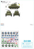 SRD35C1309 1:35 Star Decals - US Armored Mix #2: M24 Chaffee Light Tank