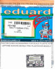 EDUFE1190 1:48 Eduard Color Zoom PE - Sabre F.4 Seatbelts [STEEL] (AFX kit)