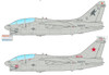CARCD48180 1:48 Caracal Models Decals - A-7 TA-7C EA-7L Corsair II 'Twosairs'