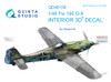 QTSQD48139 1:48 Quinta Studio Interior 3D Decal - Fw190D-9 (EDU kit)