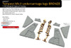 EDU648637 1:48 Eduard Brassin Tempest Mk.II Undercarriage Legs / Landing Gear [Bronze] (EDU/SPH kit)