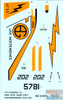 CAMMS32047 1:32 MilSpec Decals - F-4J Phantom II VF-33 Tarsiers USS Independence 1975