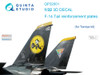 QTSQP32001 1:32 Quinta Studio Interior 3D Decal - F-14 Tomcat Tail Reinforcement Plates (TAM kit)