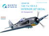 QTSQD48156 1:48 Quinta Studio Interior 3D Decal - Fw190A-5 (HAS kit)