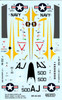 CAMMS48020 1:48 MilSpec Decals - A-4E Skyhawk VA-152 Wild Aces