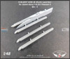 ORDFL488047 1:48 Flying Leathernecks AERO-3B AIM-9B Missile Launcher Set (for ZKM F-4)