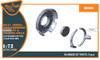 CLPCPA72009A 1:72 Clear Prop Models Ki-51 Sonia Resin Exhaust & Cooling Gills (CLP kit)