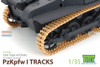 TRXTR85003 1:35 TRex Track Link Set - Panzer PzKpfw I Late Type with Cleats