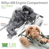 TRXTR35052 1:35 TRex - Engine Compartment for Willys MB (TAK kit)