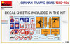 MIA35633 1:35 Miniart German Traffic Signs 1930-40s