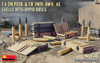 MIA35381 1:35 MiniArt 7.5cm PzGr & Gr Patr KwK 40 Shells with Ammo Boxes