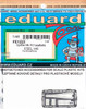 EDUFE1223 1:48 Eduard Color Zoom PE - Spitfire Mk.XVI Seatbelts [STEEL] (EDU kit)