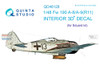 QTSQD48128 1:48 Quinta Studio Interior 3D Decal - Fw190A-8/A-9(R11) (EDU kit)