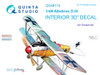 QTSQD48174 1:48 Quinta Studio Interior 3D Decal - Albatros D.III (EDU kit)